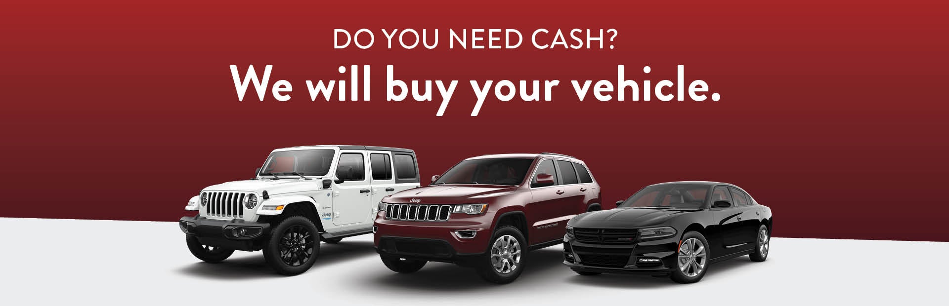 We'll Buy Your Vehicle